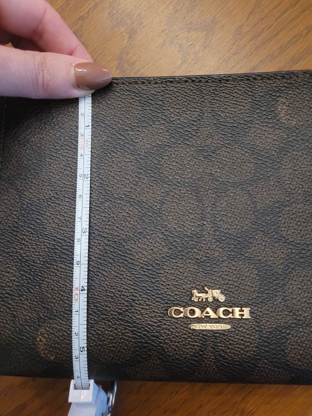 COACH Slim Signature Canvas Crossbody Bag - Picture 14 of 14